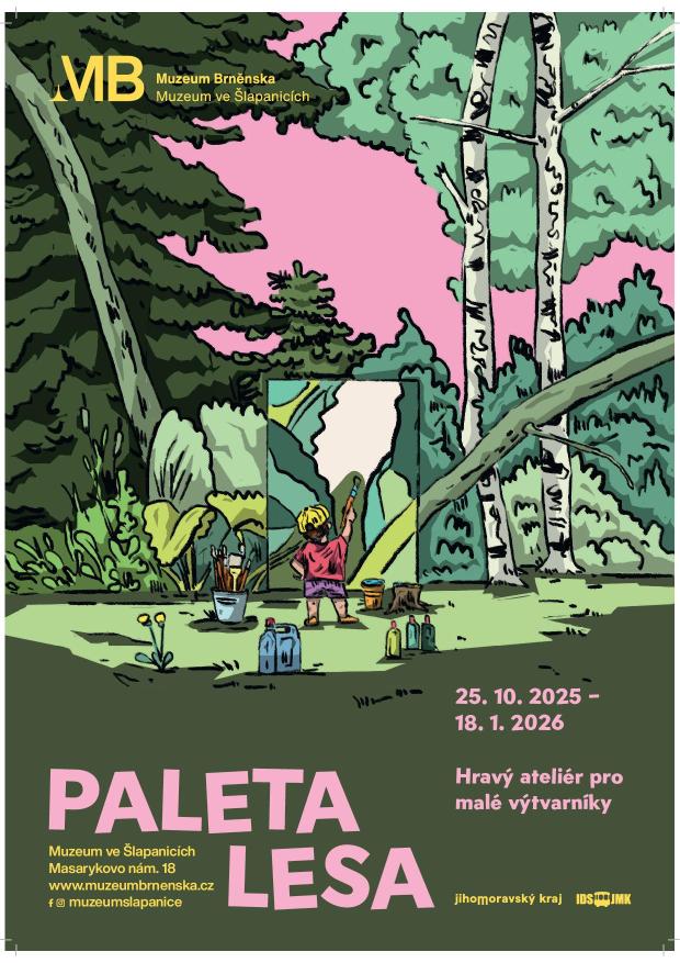 Paleta lesa - interaktivní výstava