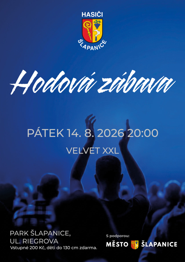 Šlapanické slavnosti - stavění máje, letní zábava