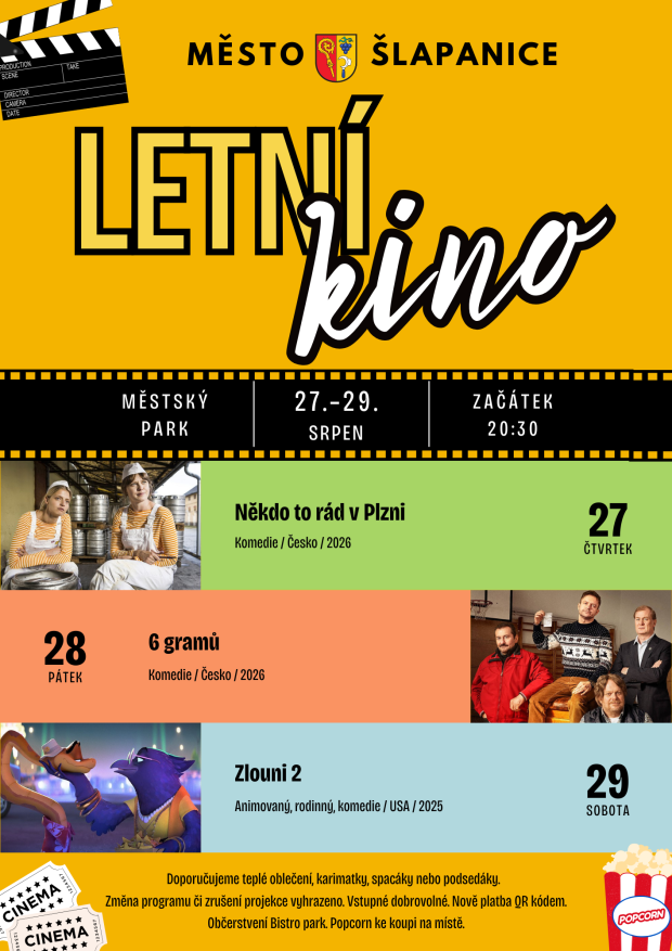 Letní kino - Někdo to rád v Plzni