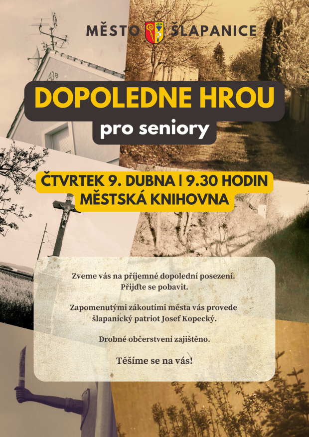 Dopoledne hrou pro seniory