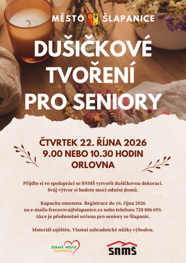Dušičkové tvoření pro seniory 