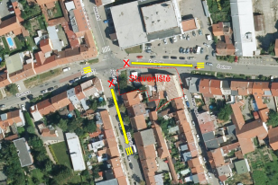 mapa přechodů Čechova
