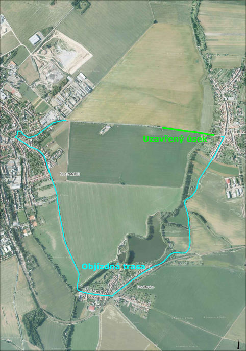 uzavírky silnic mapa Aktuality   Město Šlapanice uzavírky silnic mapa