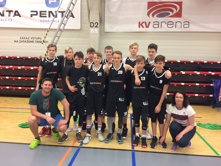 Basketbalový tým ZŠ Šlapanice