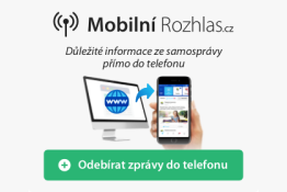 Mobilní rozhlas - zaregistrujte se